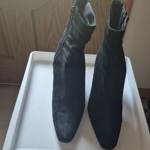 White Mountain Black Ankle Booties